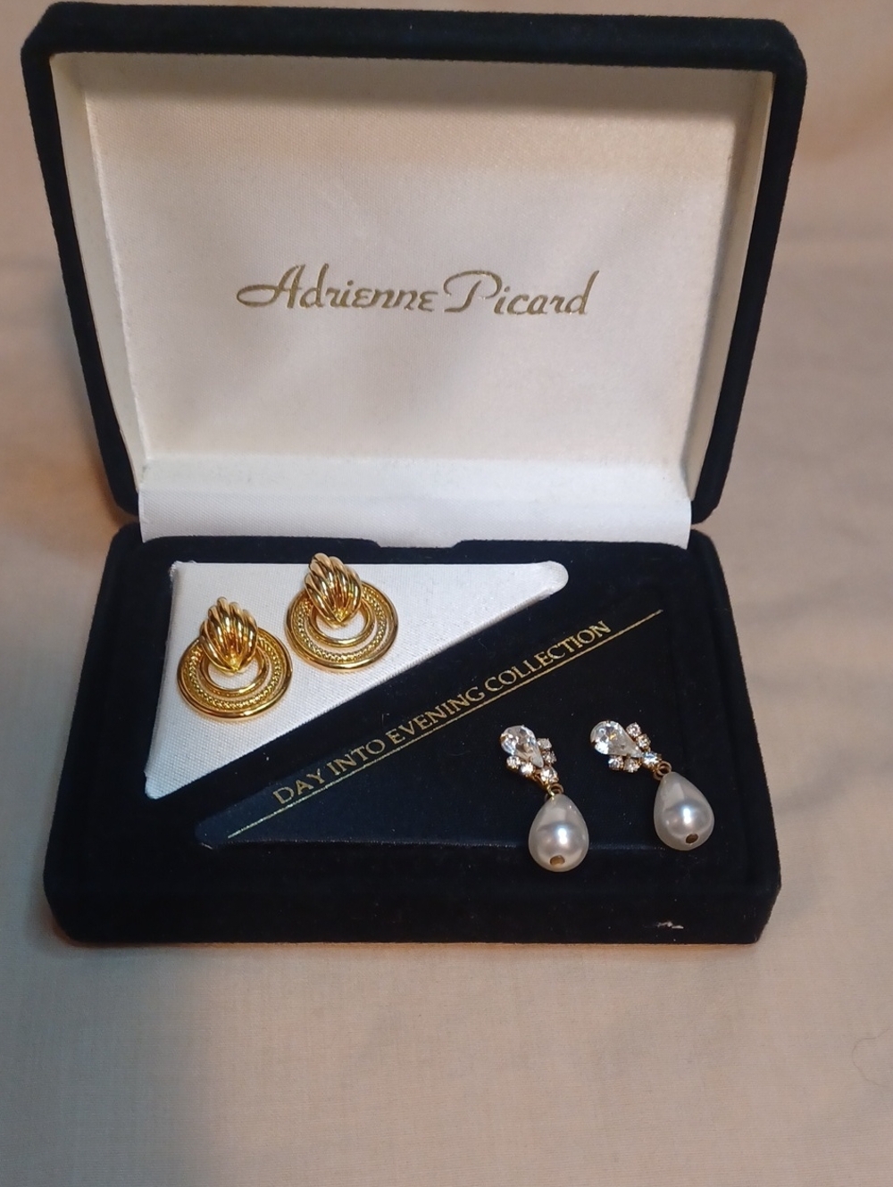 NIB Vintage Adrienne Picard Earrings